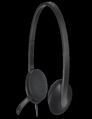 Logitech H340 USB Слушалки Жичен...